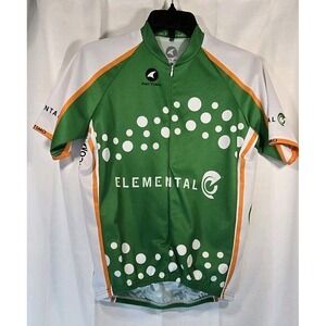 Pactimo Green‎ Cycling Jersey Elemental Portland Size Small